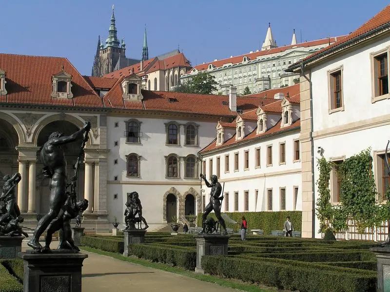 Valdštejnský palác, Praha - Herbol Mineralfarbe